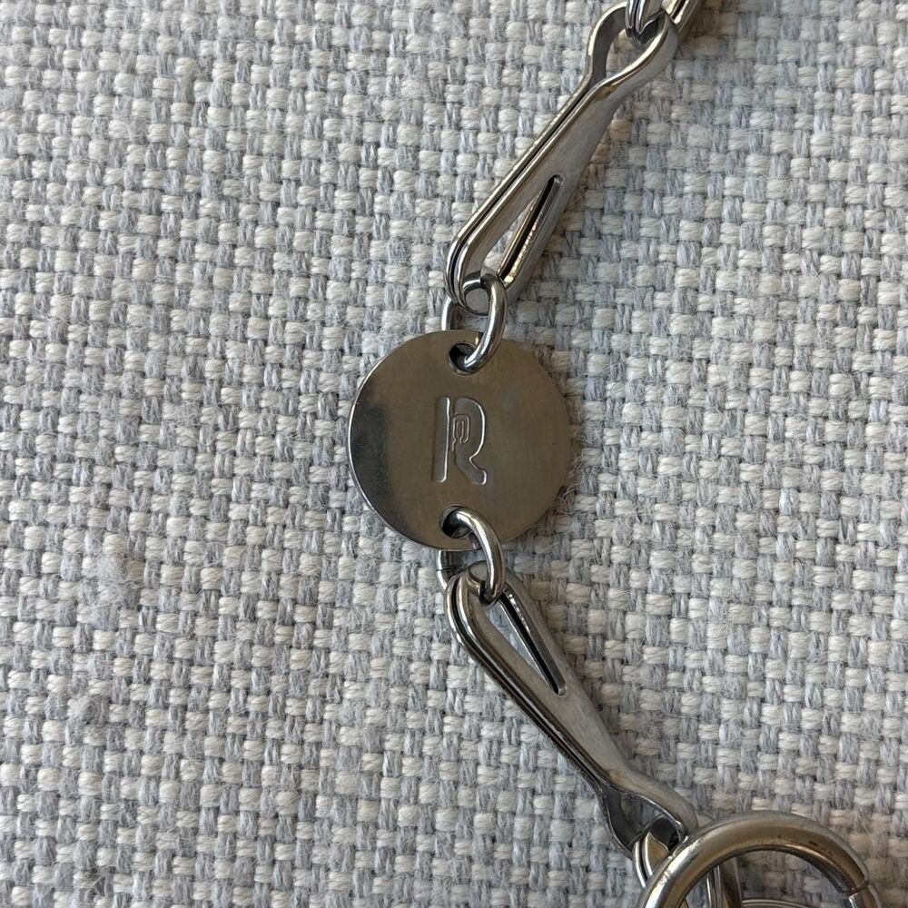 Rabanne Iconic Silver Nano 1969 Bag Chain Purse - Picture 6 of 8